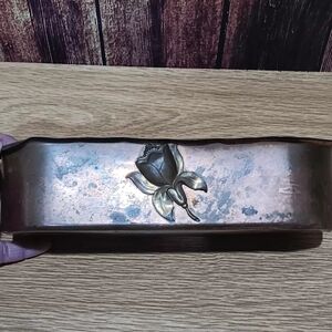 Antique Copper Fish Poacher Poissonniere